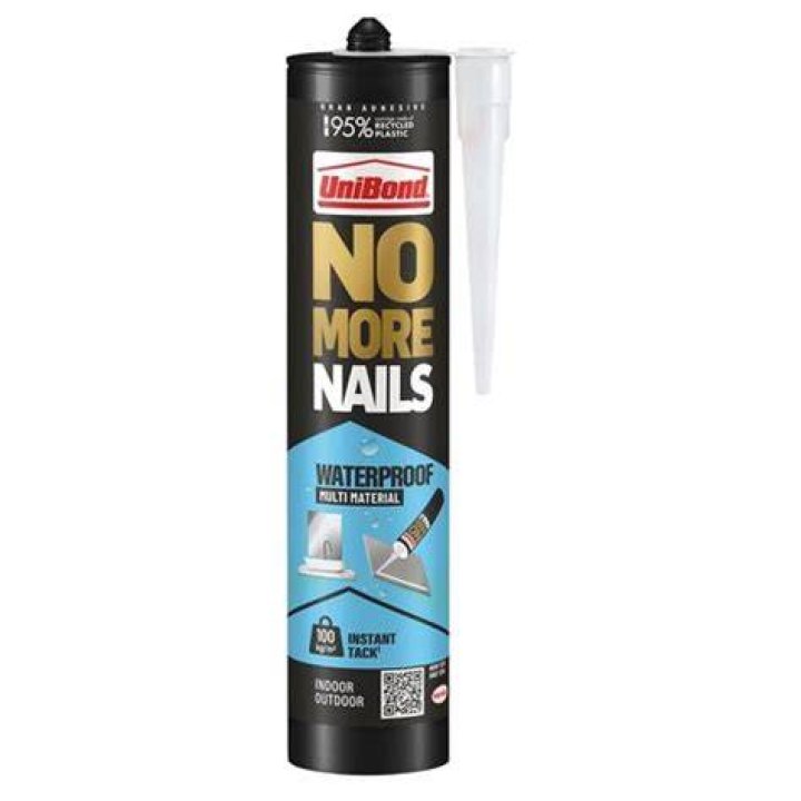 Are no nails waterproof?