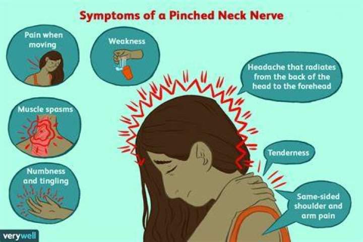 Can a pinched nerve in neck cause shaking?