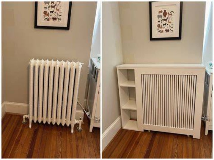 Can a radiator cover catch fire?