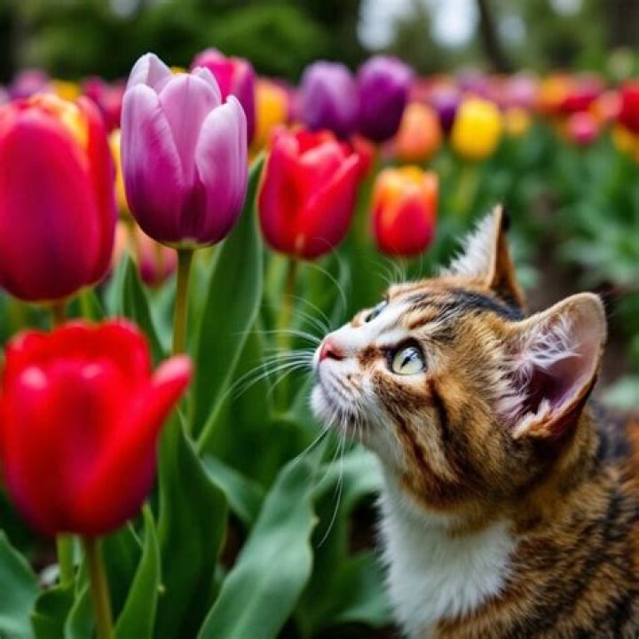 Can cats eat tulips?