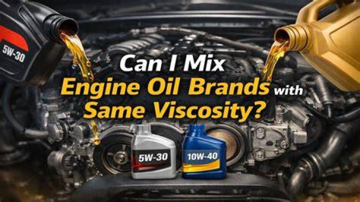 Can I mix engine oil viscosity?