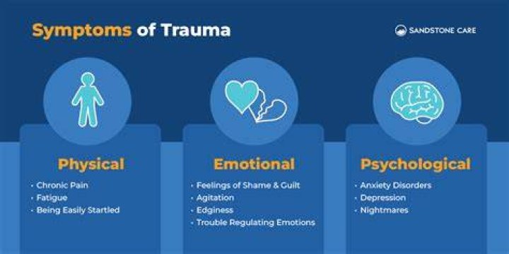 Can trauma cause no emotion?
