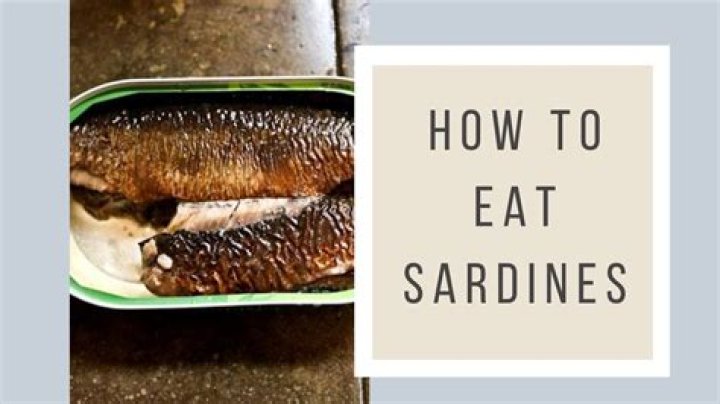 Can u eat raw sardines?