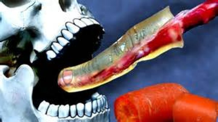 Can you bite off your pinky like a carrot?
