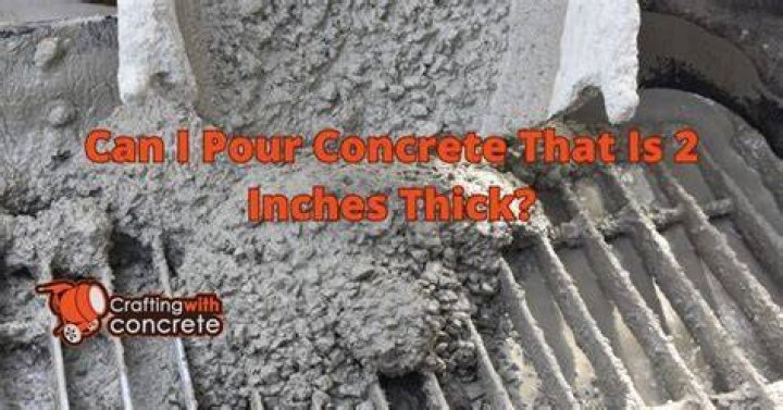 Can you pour epoxy 2 inches thick?