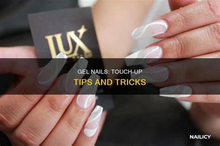 Can you touch up gel nails?