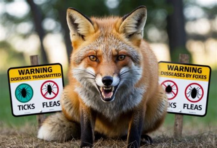 Do foxes carry diseases?