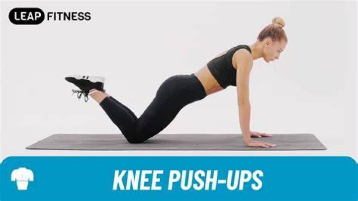 Do knee push-ups do anything?