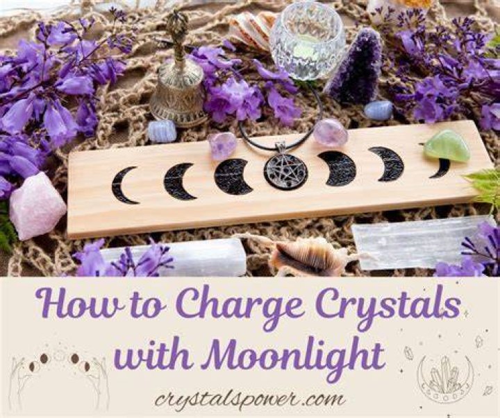 Do my crystals have to be in direct moonlight to charge?