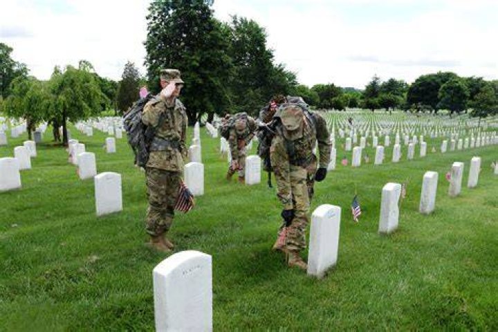 Do you salute a fallen soldier?