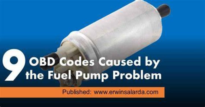 Does bad fuel pump throw a code?