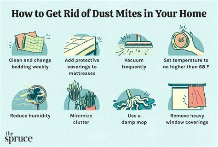 Does dust settle on walls?