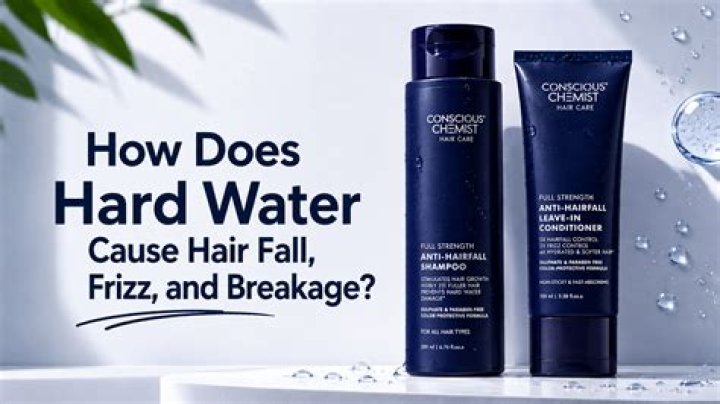 Does hard water cause hair tangles?