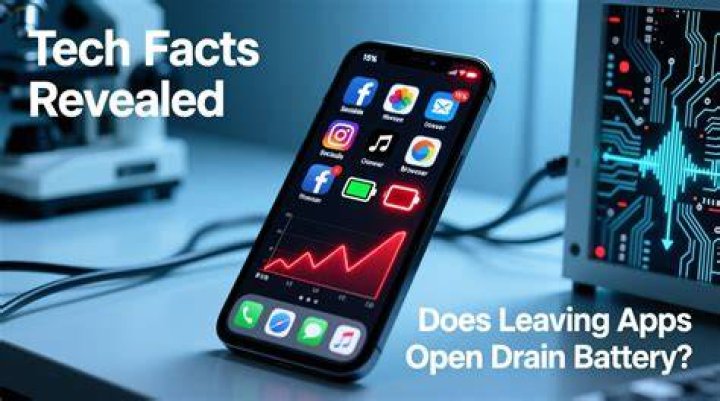 Does having lots of apps drain battery?