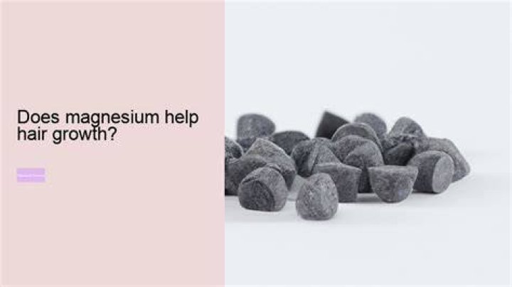Does magnesium help hair and nails?