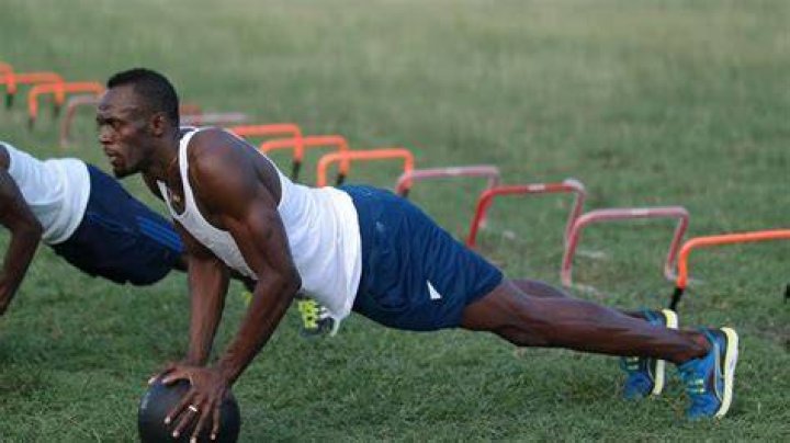 Does Usain Bolt train hard?