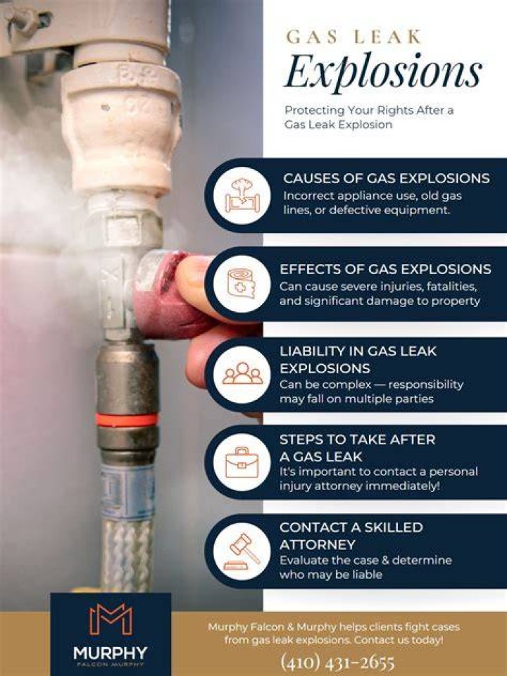 How can you prevent gas explosions in your home?