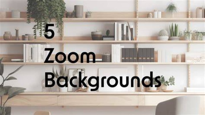 How do I make my Zoom background look professional?