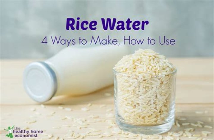 How do I make rice water?