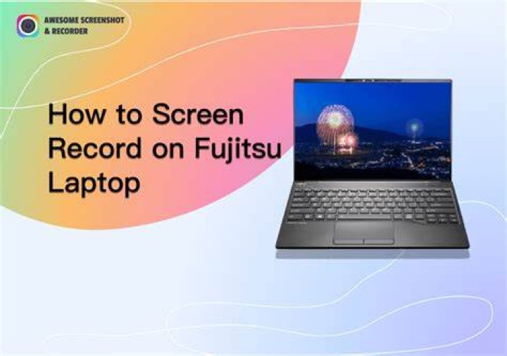 How do I take a screenshot on my Fujitsu laptop Windows 7?