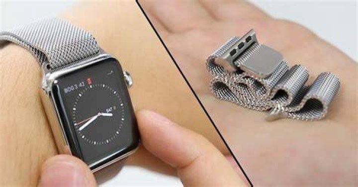 How do you clean a mesh Apple Watch band?