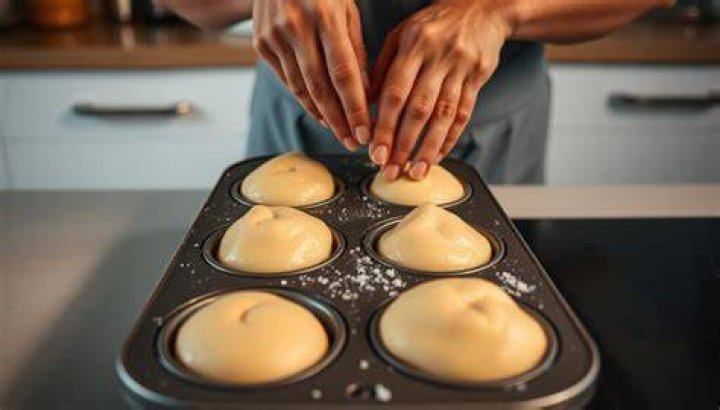 How do you make a muffin top domed?