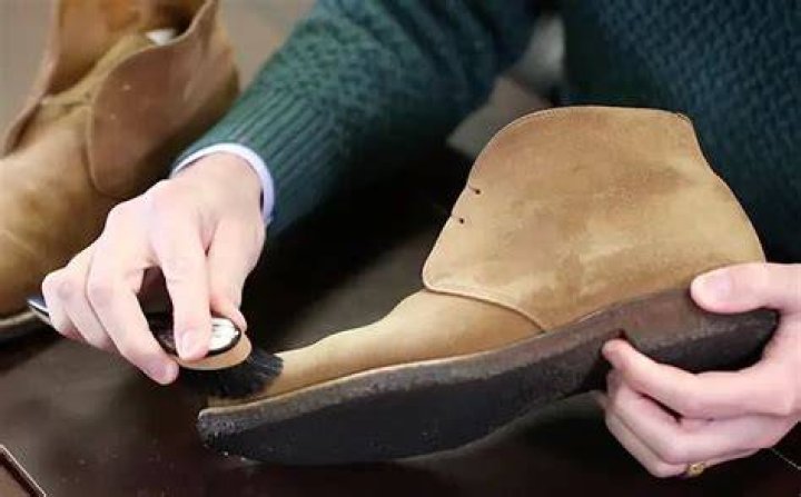 How do you polish suede boots?