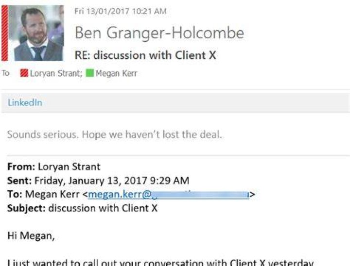 How do you politely remove someone from an email chain?