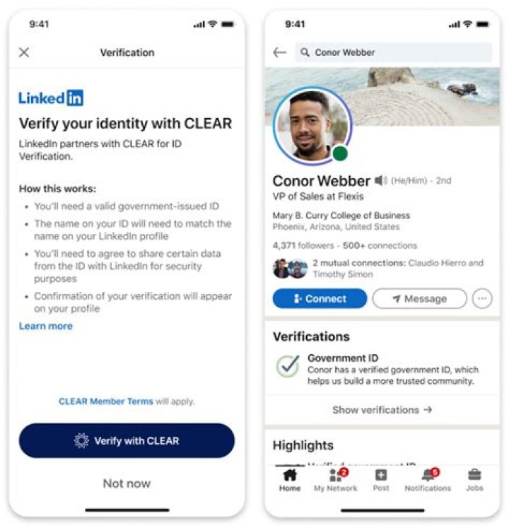 How does CLEAR verify your identity?