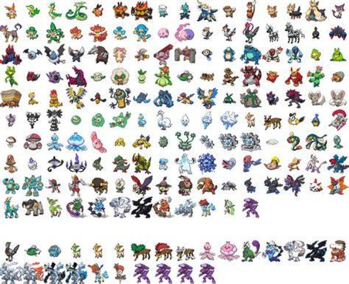 How many Gen 5 Pokémon are there?