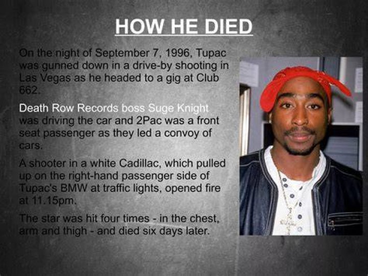 How much did Tupac have when he died?