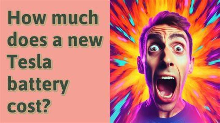 How much does it cost for a new Tesla battery?