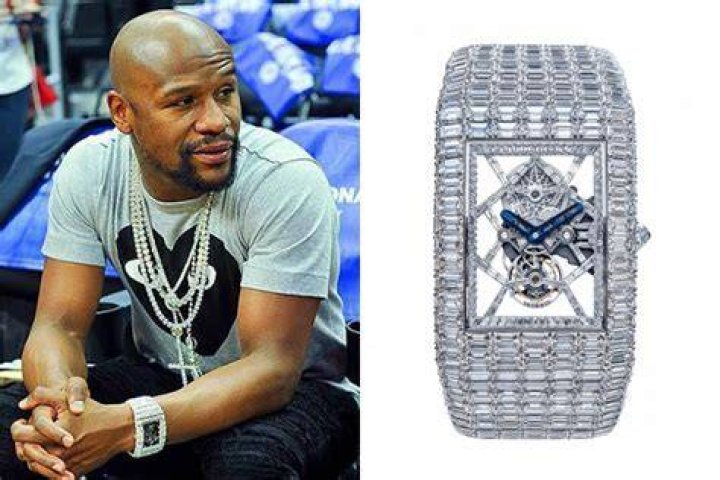 How much does Mayweather wrist watch cost?