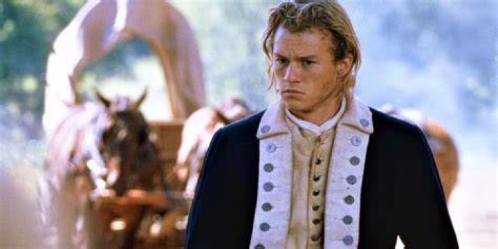 How old was Heath Ledger when he filmed the patriot?