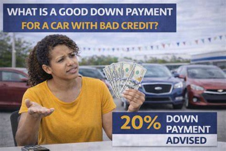 Is 8000 a good down payment for a car?
