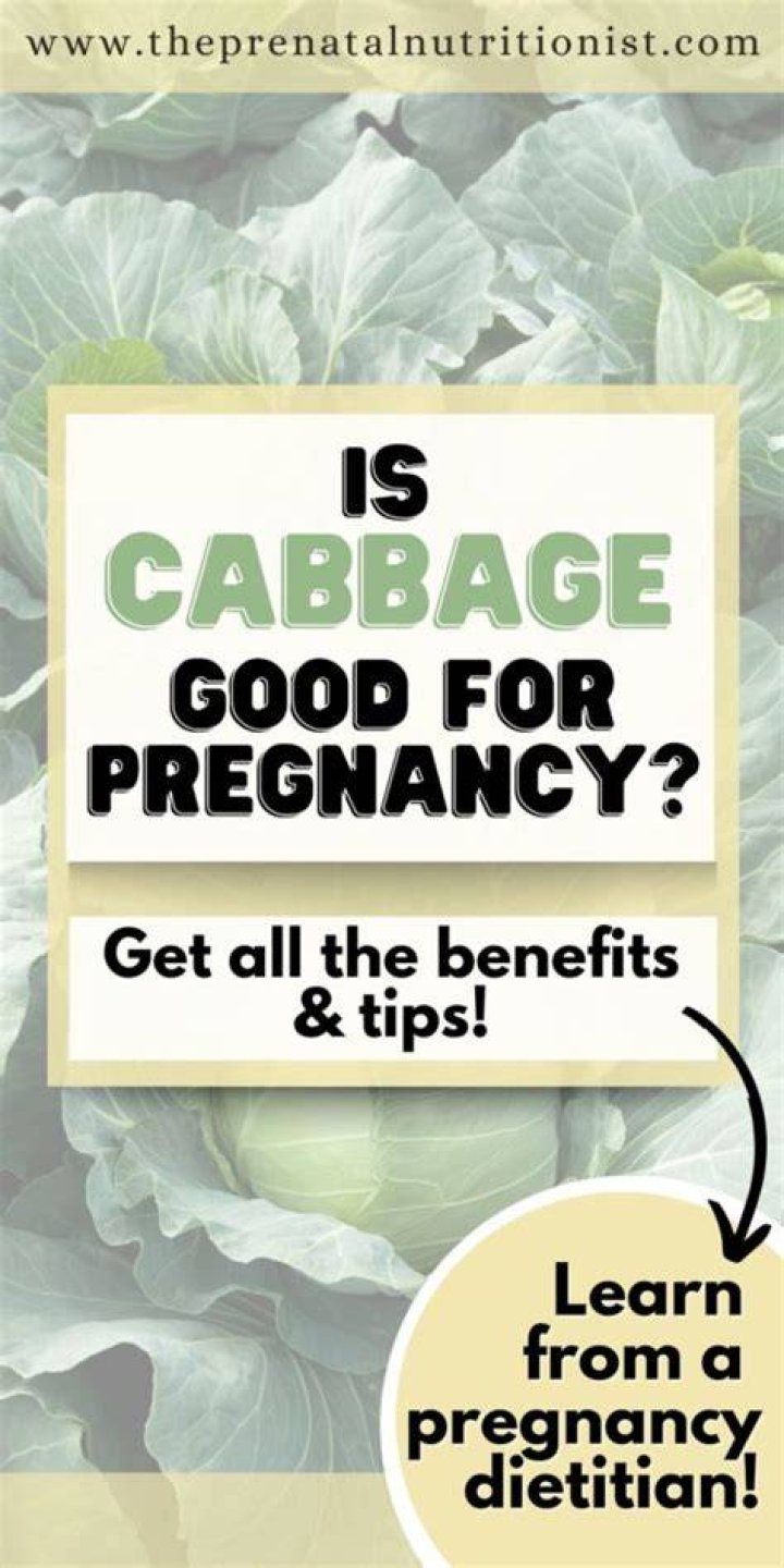Is Cabbage good for pregnancy?