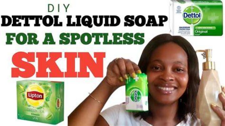 Is Dettol soap good for your face?