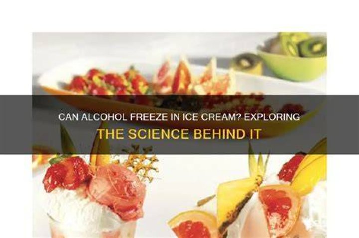 Is ice cream worse than alcohol?