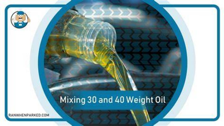 Is it OK to mix oil weights?