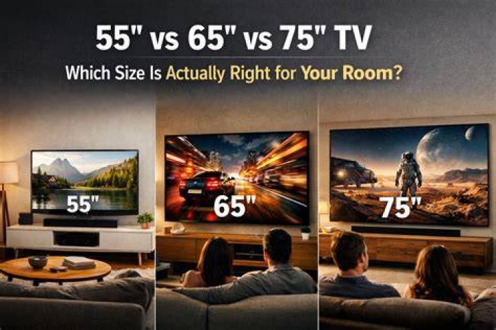 Is there a big difference between a 65 and 75 inch TV?