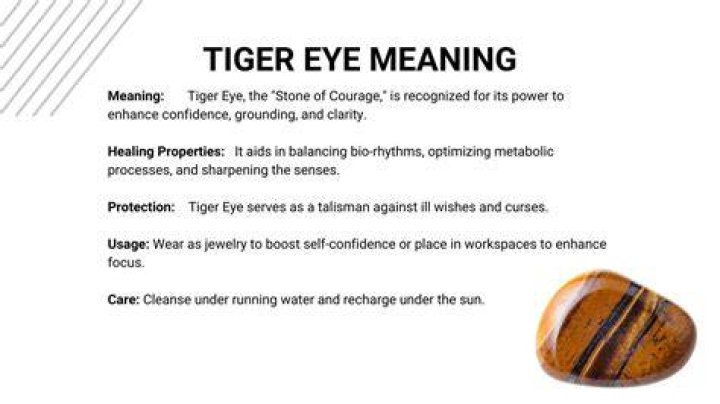 Is tiger eye man made?