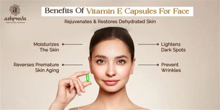 Is vitamin E capsule good for face?
