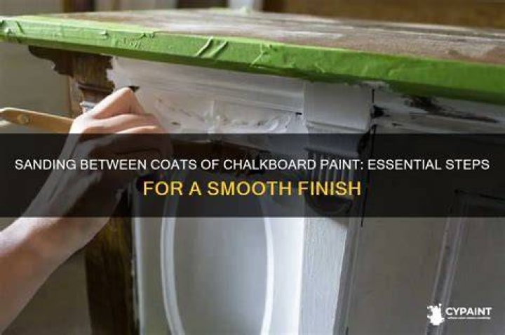 Should I sand between coats of chalk paint?