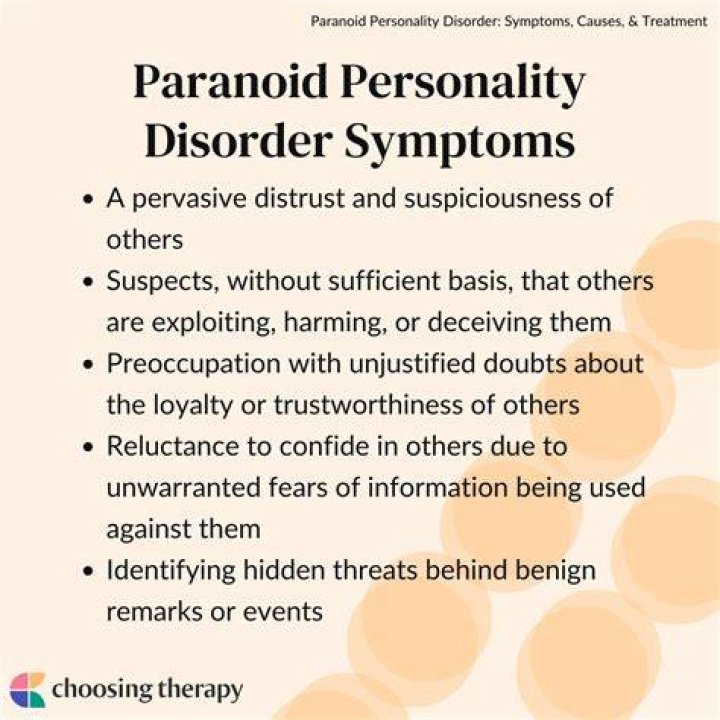 What are people with paranoid personality disorder like?