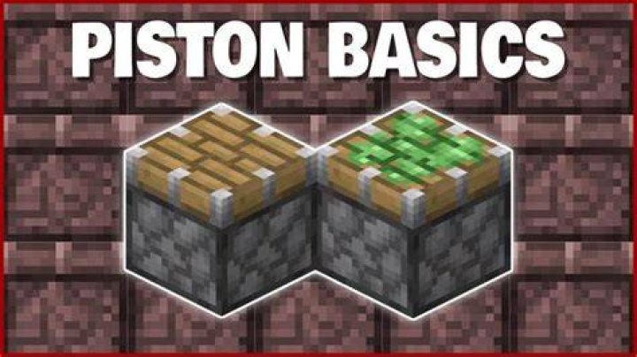 What blocks can pistons not move?