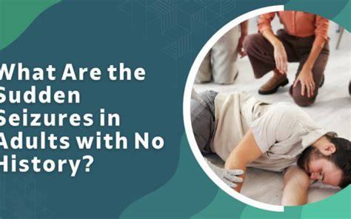 What causes seizures in older adults with no history?