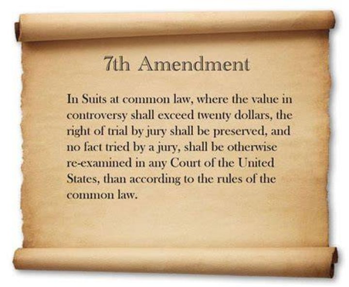 What does the 7th Amendment do?
