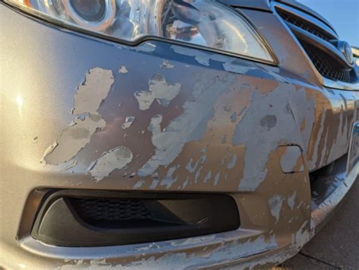 What eats paint on a car?
