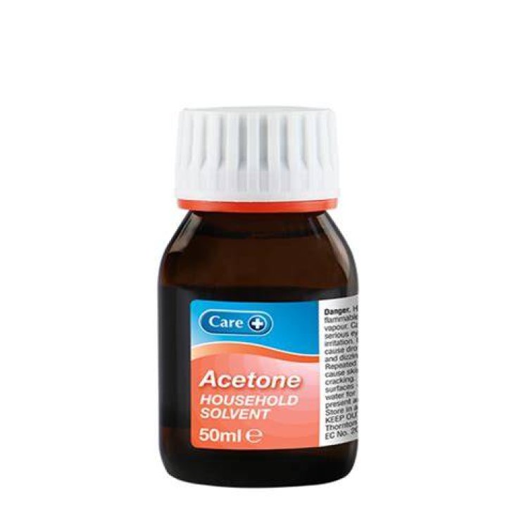 What household products have acetone?