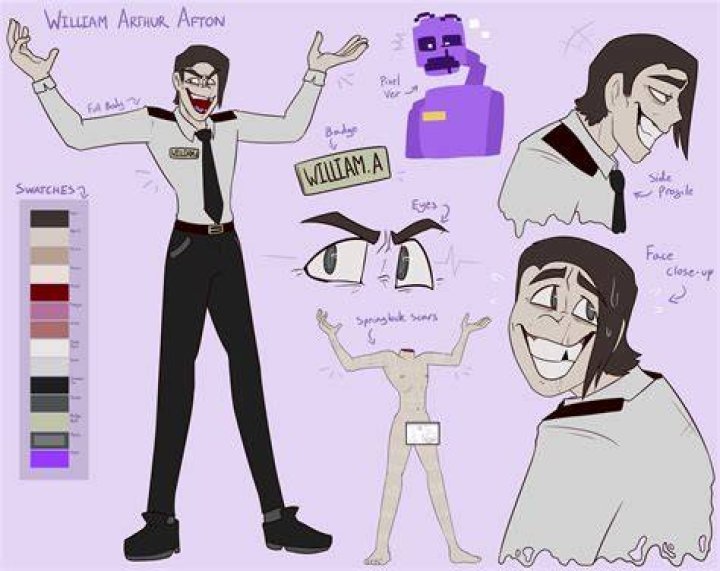 What is Mr Afton real name?